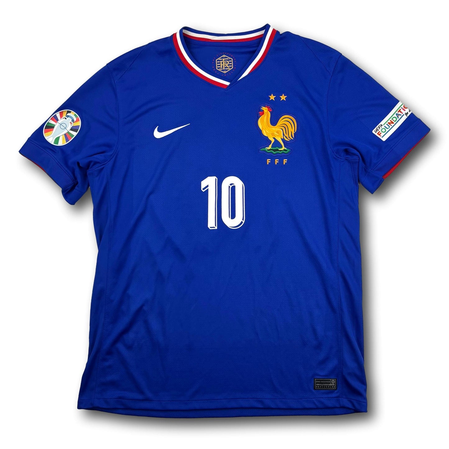 France - 2024-25 - Home - L - Nike - Mbappe #10