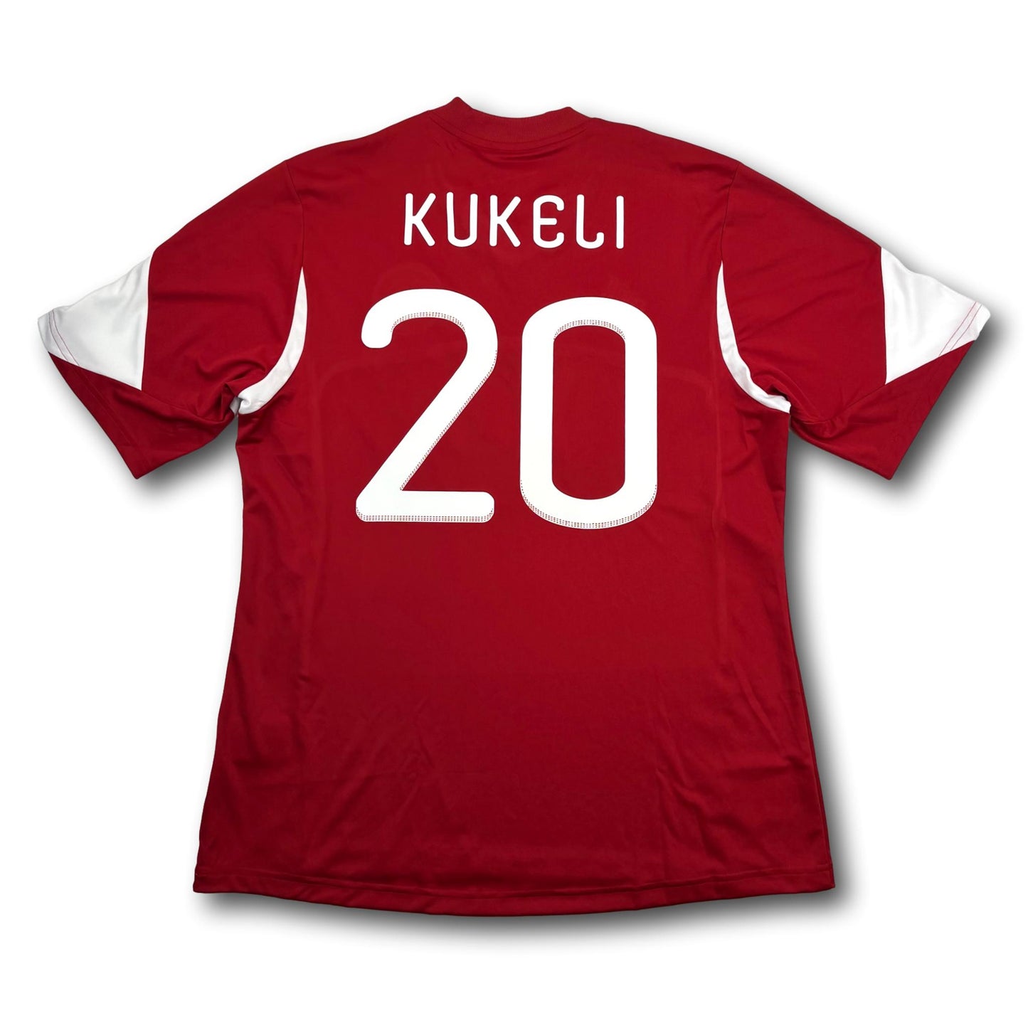 Albania - 2014-15 - Home - L - adidas - Kukeli #20