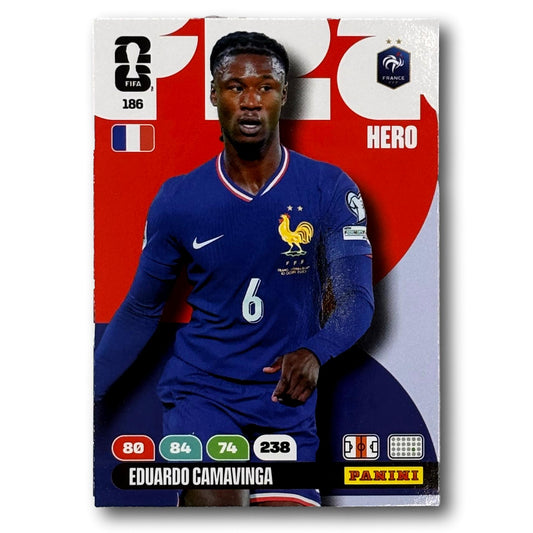 Adrenalyn FIFA World Cup 2026 – Едуарду Камавінга #186