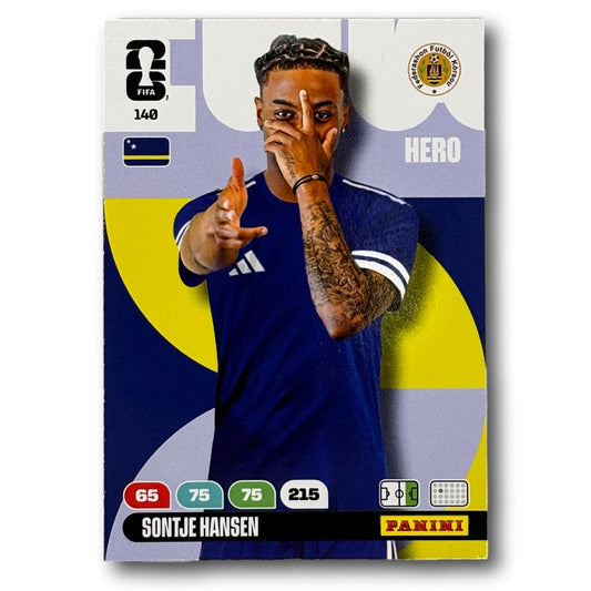 Adrenalyn FIFA World Cup 2026 - Sontje Hansen #140