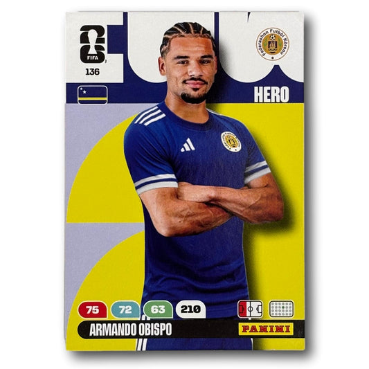 Adrenalyn FIFA World Cup 2026 - Armando Obispo #136