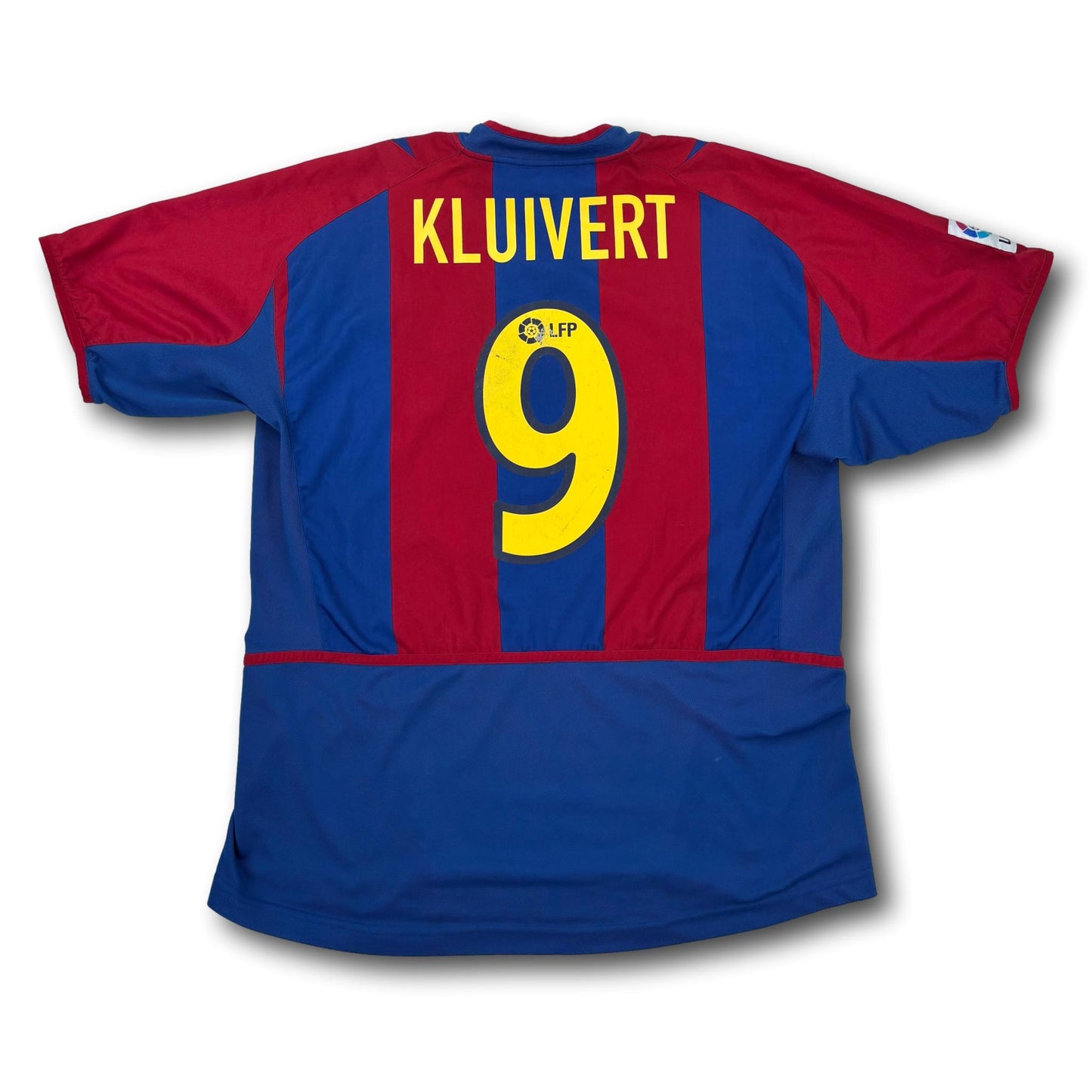 FC Barcelona - 2002-03 - Home - L - Nike - Kluivert #9