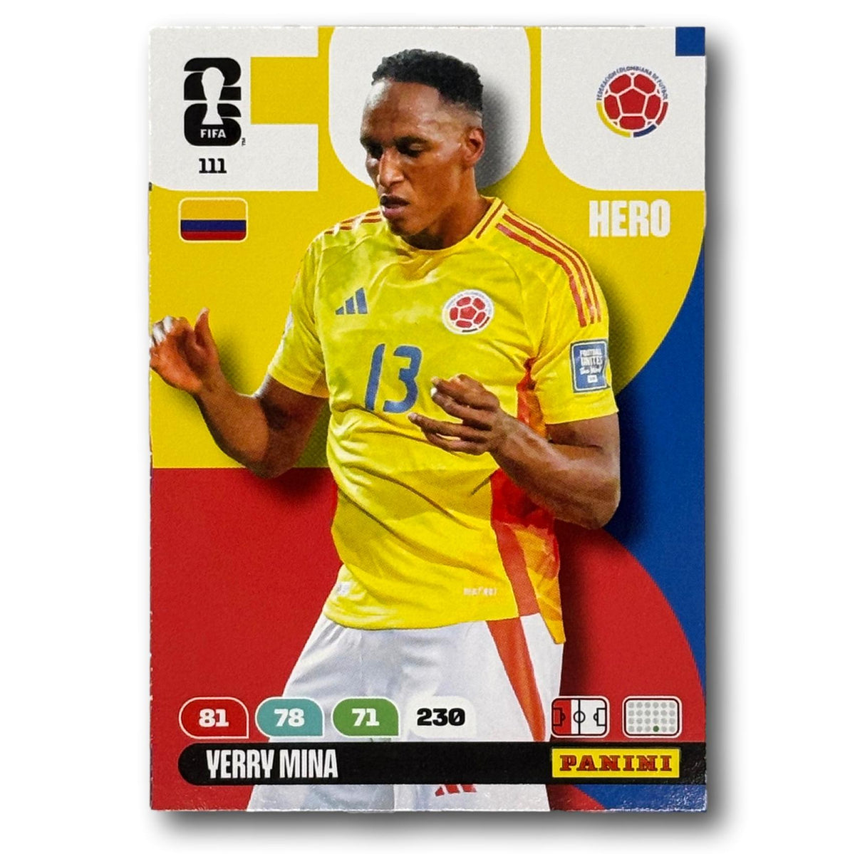 Adrenalyn FIFA World Cup 2026 - Yerry Mina #111