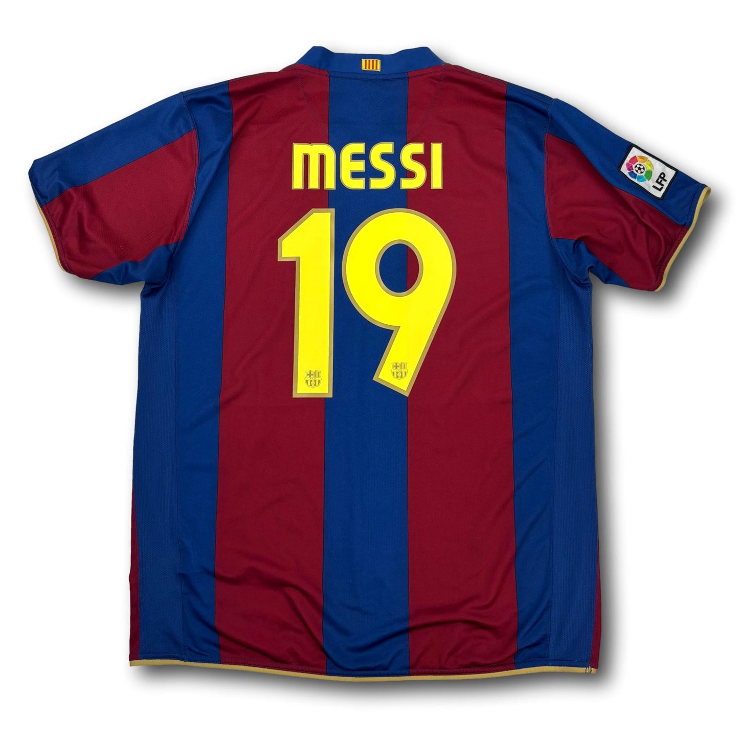 FC Barcelone - 2007-08 - Anniversaire - XL - Nike - Messi #19