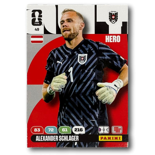 Adrenalyn FIFA World Cup 2026 - Alexander Schlager #49