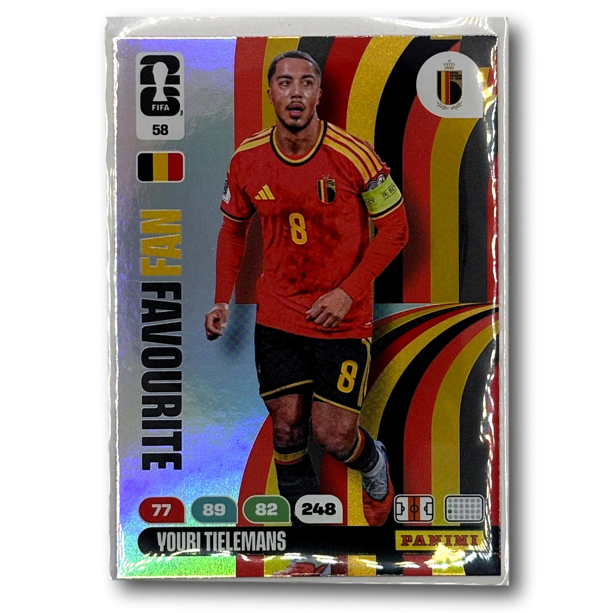 Adrenalyn FIFA World Cup 2026 - Fan Favourite - Youri Tielemans #58