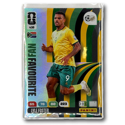Adrenalyn Coupe du Monde de la FIFA 2026 - Fan Favourite - Lyle Foster #430