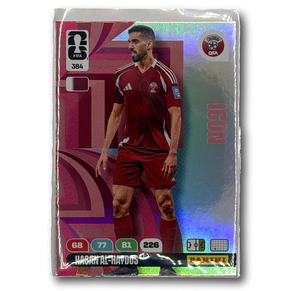 Adrenalyn FIFA World Cup 2026 - Icon - Hasan Al-Haydos #384