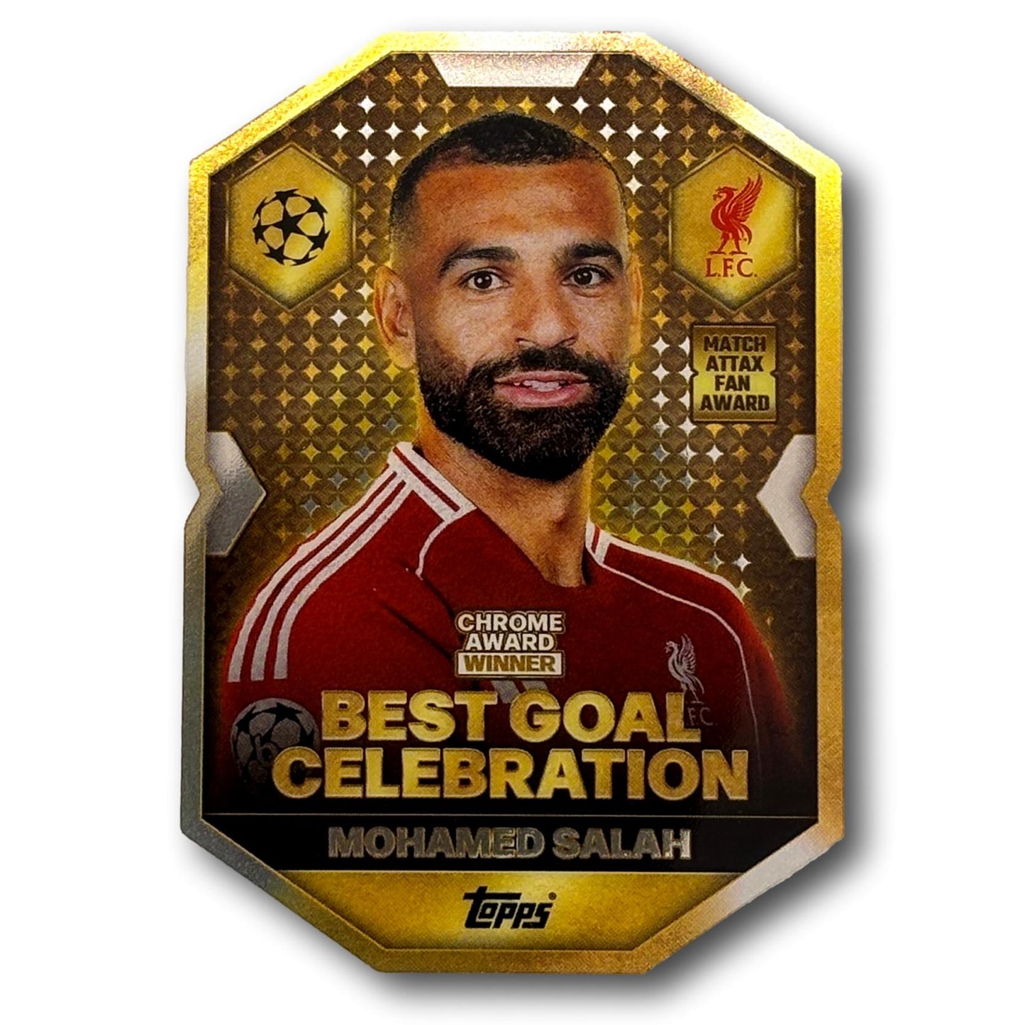 Topps Match Attax 2025/26 - Lauréat du prix Chrome - Maître des tirs lointains - Raphinha