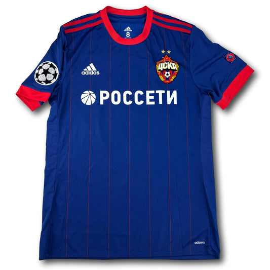 ZSKA Moskau - 2017-18 - Matchworn - Heim - L - adidas - Berezutskiy A. #6