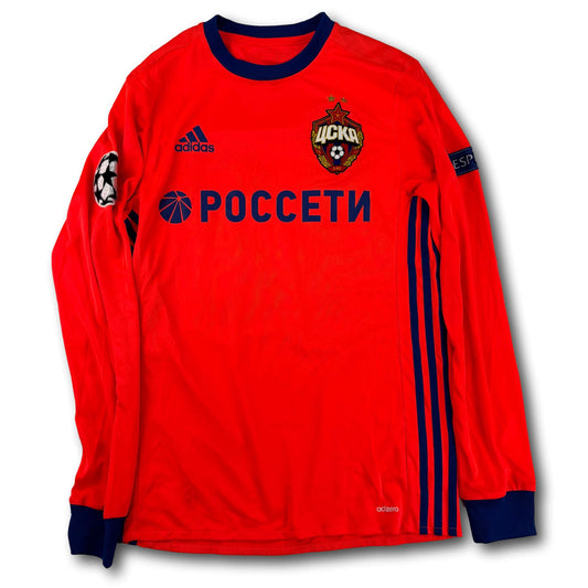 ZSKA Moskau - 2017-19 - Matchworn - Auswärts - S / M - adidas - Shchennikov #42