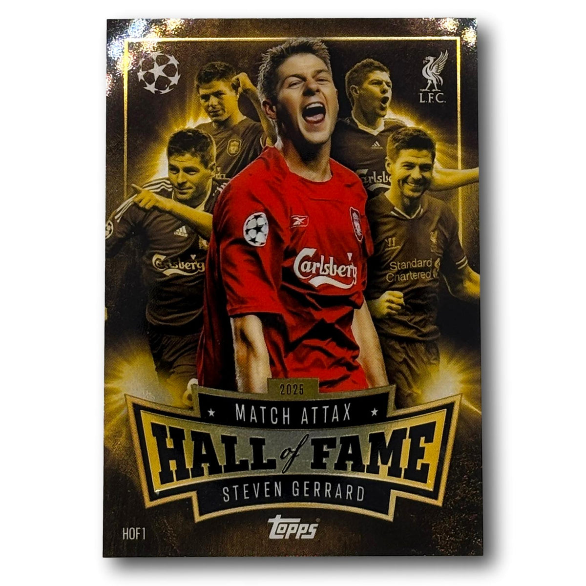 Topps Match Attax 2025/26 - Hall of Fame - Steven Gerrard