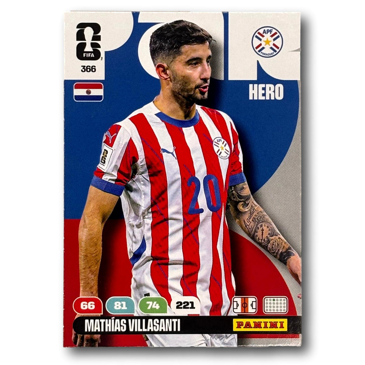 Adrenalyn FIFA World Cup 2026 - Mathias Villasanti #366