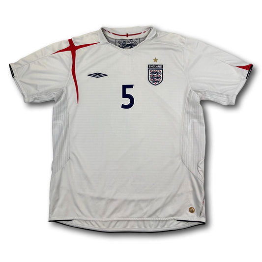Angleterre - 2005-07 - Domicile - XL - Umbro - Ferdinand n° 5