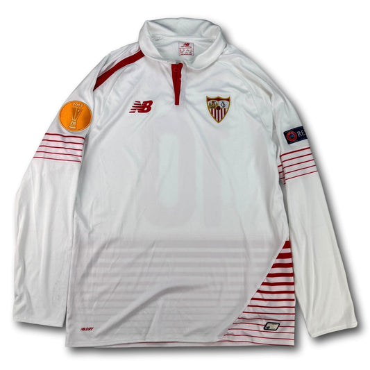 FC Séville - 2015-16 - Maillot porté en match - Domicile - Homme - New Balance - Reyes #10