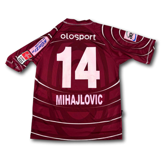 AC Bellinzona - 2010-11 - Matchworn - Extérieur - L - Errea - Mihajlovic #14