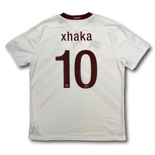 Suisse - 2020-21 - Extérieur - XL - Puma - Xhaka n° 10
