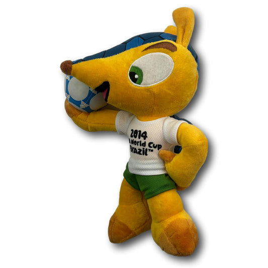 FIFA Welmeisterschaft Brasilien 2014 - Fuleco - Plüschtier mit Ball