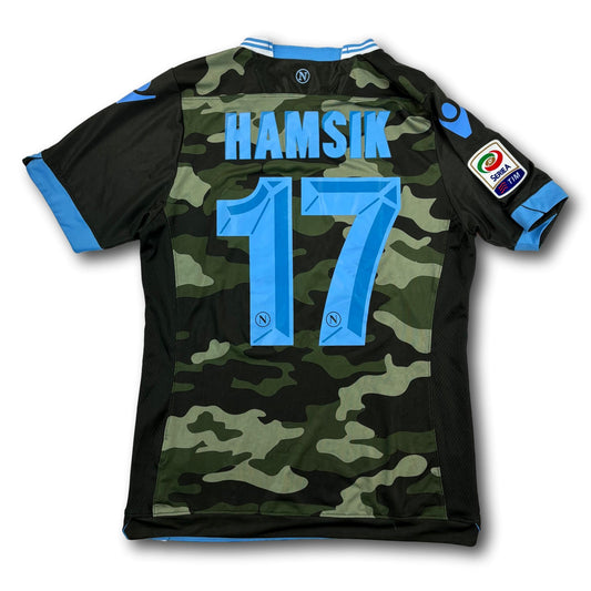 SSC Naples - 2013-14 - Extérieur - L - Macron - Hamsik #17