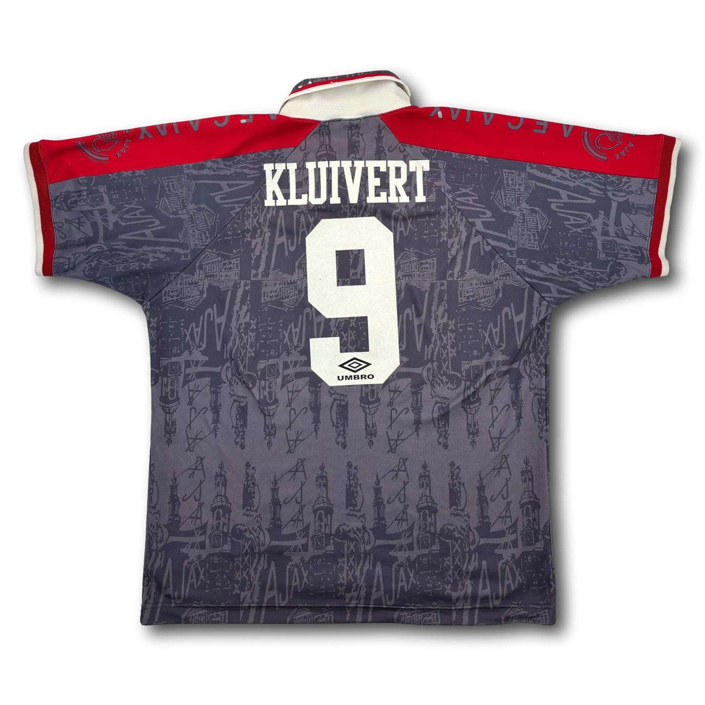 Ajax Amsterdam - 1996-97 - Extérieur - L - Umbro - Kluivert #9