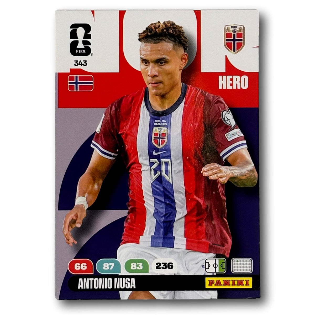 Adrenalyn FIFA World Cup 2026 - Antonio Nusa #343