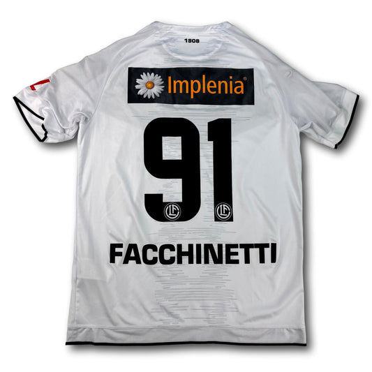 FC Lugano - 2020-21 - Maillot porté à l'extérieur - M - Acerbis - Facchinetti #91