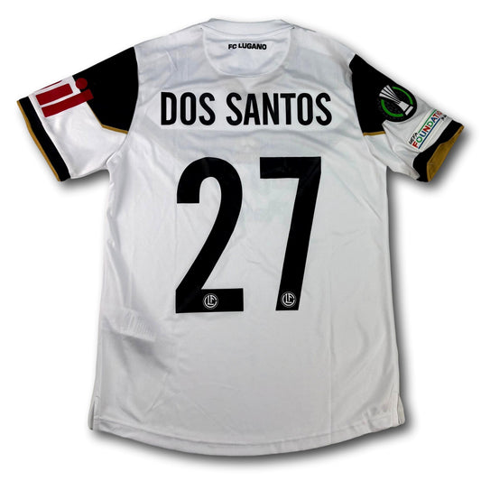 FC Lugano - 2024-25 - Matchworn - Domicile - M - Errea - Dos Santos #27