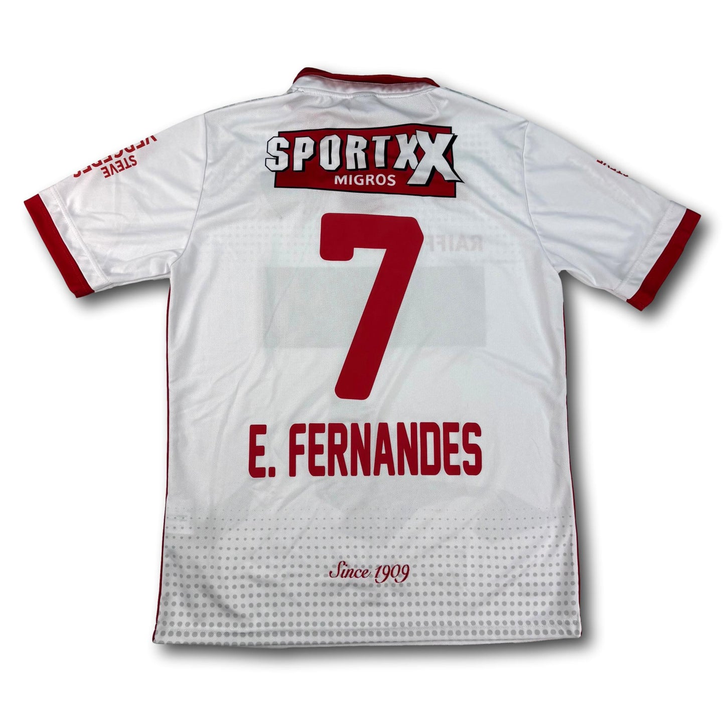 FC Sion - 2016-17 - Matchworn - Domicile - L - Errea - E. Fernandes #7
