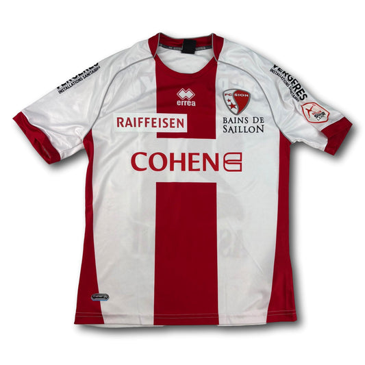 FC Sion - 2014-15 - Matchworn - Domicile - M - Errea- Assifuah #21