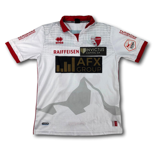 FC Sion - 2016-17 - Matchworn - Home - L - Errea - Zverotic #31