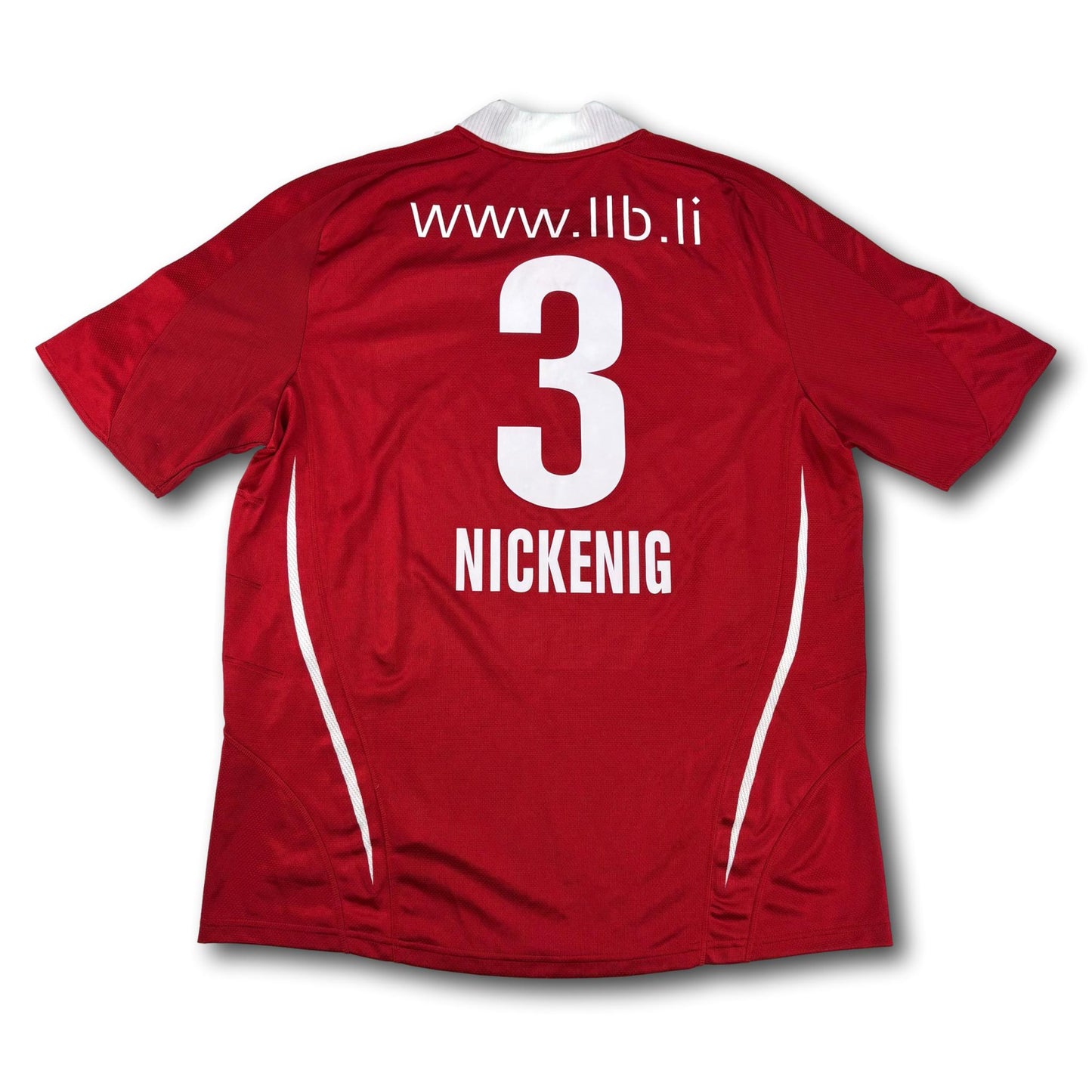 FC Vaduz - 2009-10 - Matchworn - Home - XL - adidas - Nickenig #3