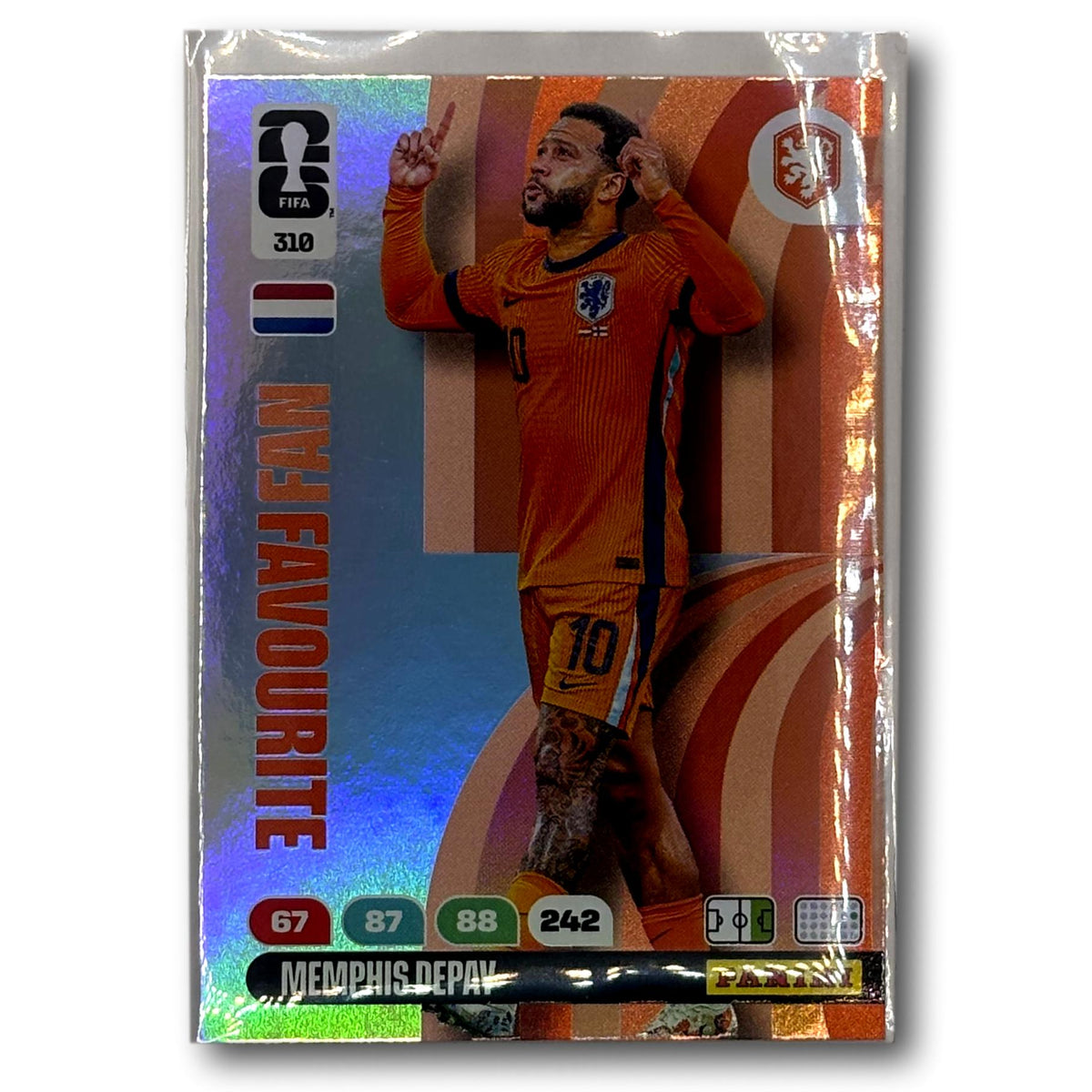 Adrenalyn FIFA World Cup 2026 - Fan Favourite - Memphis Depay #310
