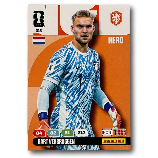 Adrenalyn FIFA World Cup 2026 - Bart Verbruggen #313