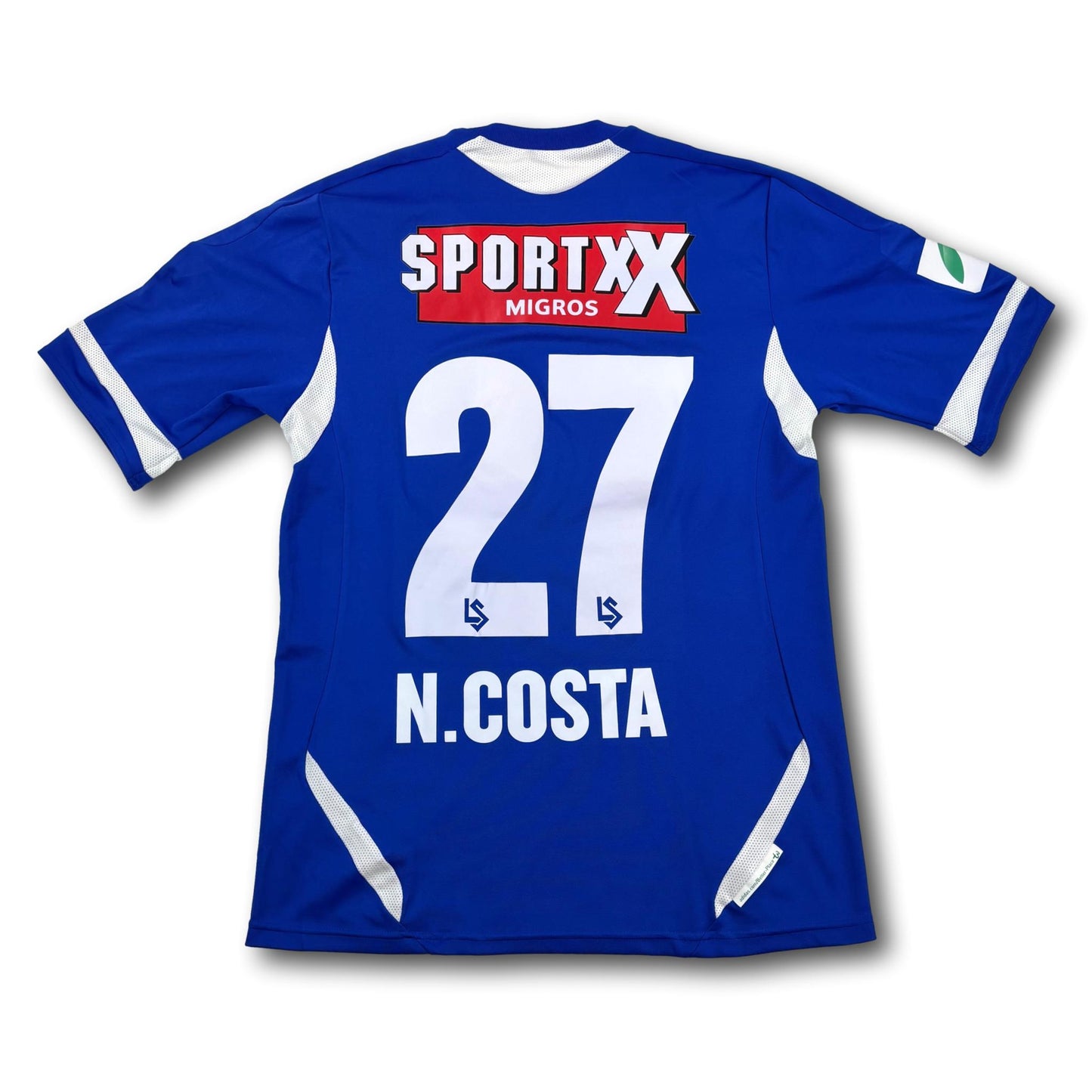 FC Lausanne-Sport - 2011-12 - Matchworn - Home - M - adidas - N. Costa #27