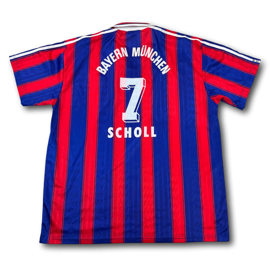 FC Bayern Munich - 1995-97 - Home - XXL - adidas - Scholl #7