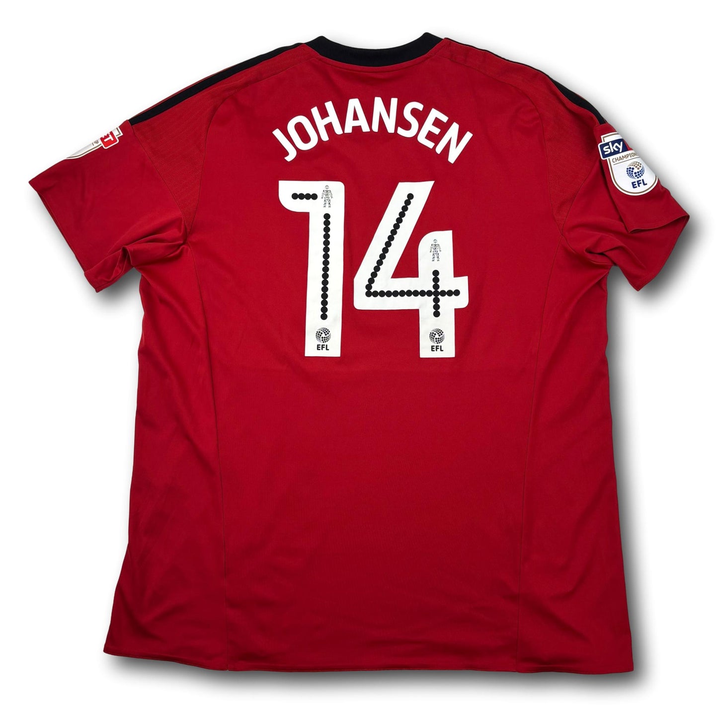 Fulham FC - 2016-17 - Away - XL - adidas - Johansen #14