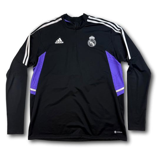 Fussballpullover - Real Madrid - 2022-23 - Training - XL - adidas