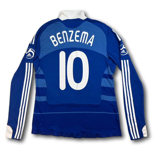 Frankreich - 2008-09 - Matchprepared - Heim - L - adidas - Benzema #10