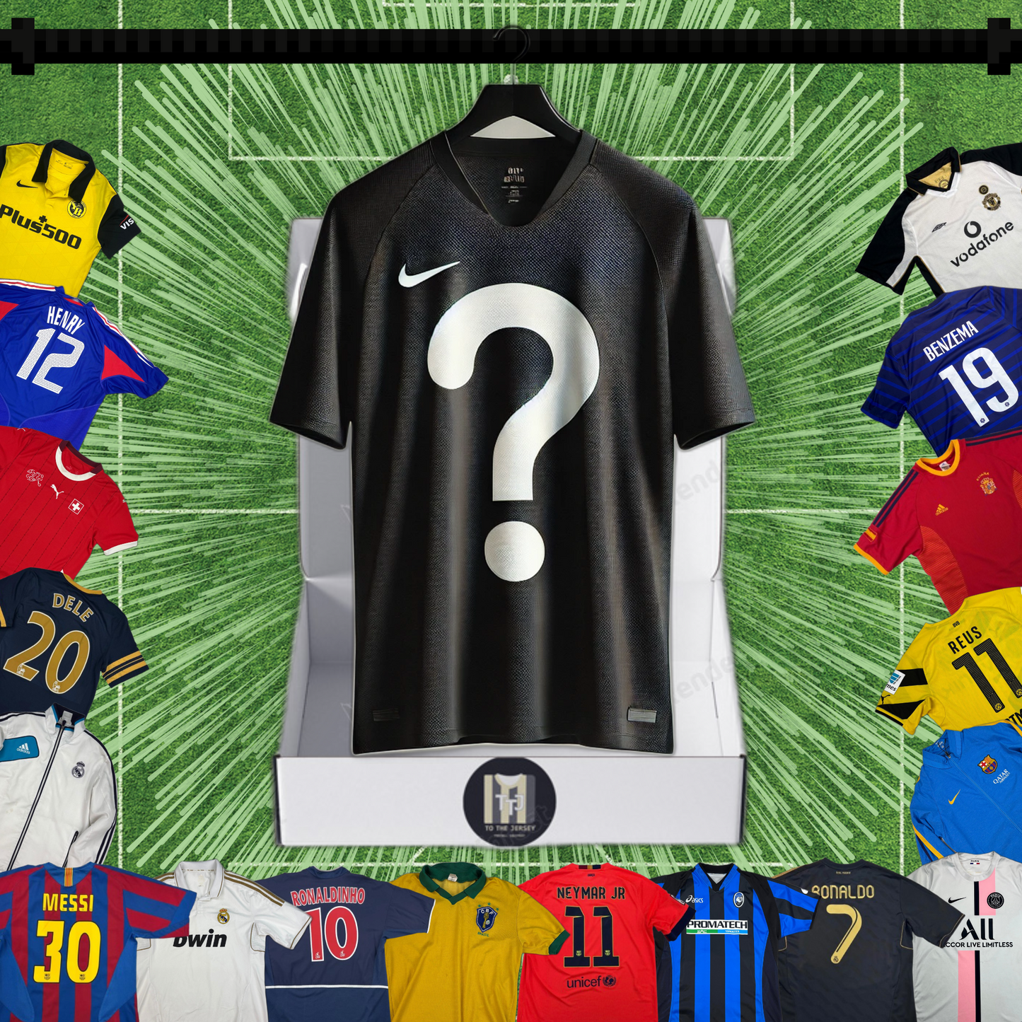 Mystery Jersey von ToTheJersey – mit Spielernamen für die Extra-Überraschung!