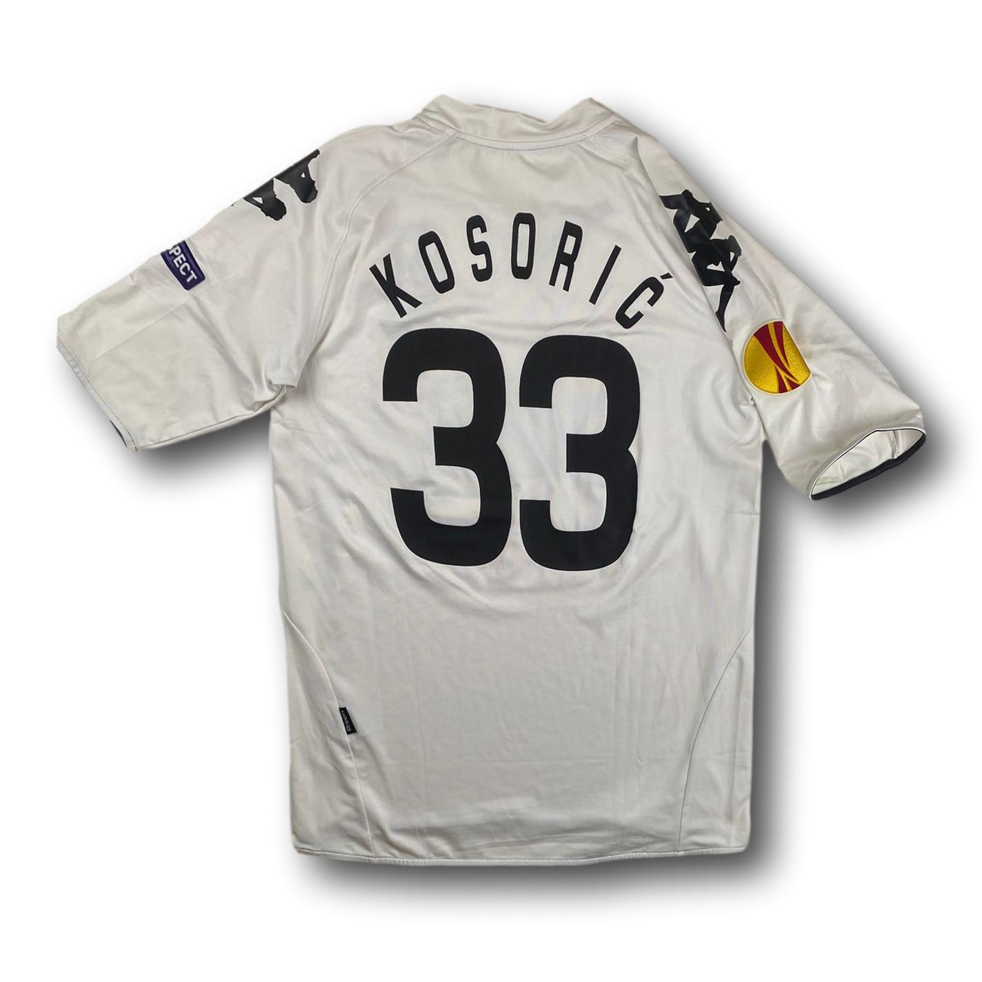 FK Partizan Belgrad - 2009-10 - Drittes - L/XL - Kappa - Kosoric #33