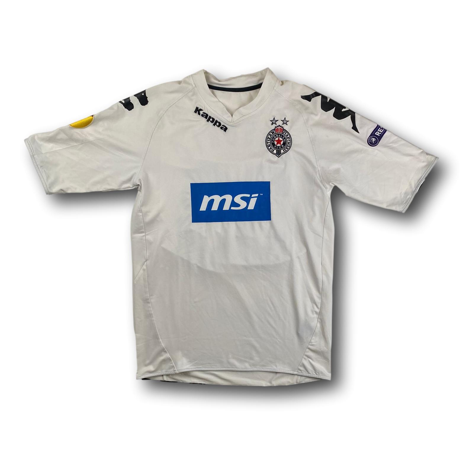 FK Partizan Belgrad - 2009-10 - Drittes - L/XL - Kappa - Kosoric #33