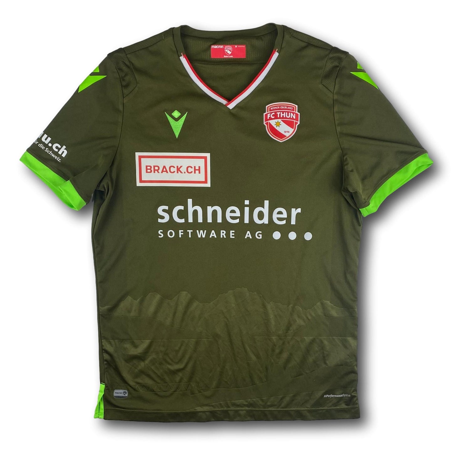 FC Thun - 2020-21 - Auswärts - M - Macron - Hasler #28