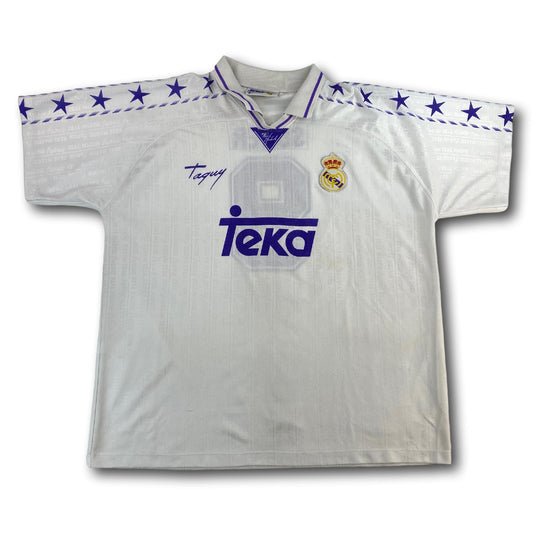 Real Madrid - 1994-96 - Heim - XXL - Taquy - Suker #9