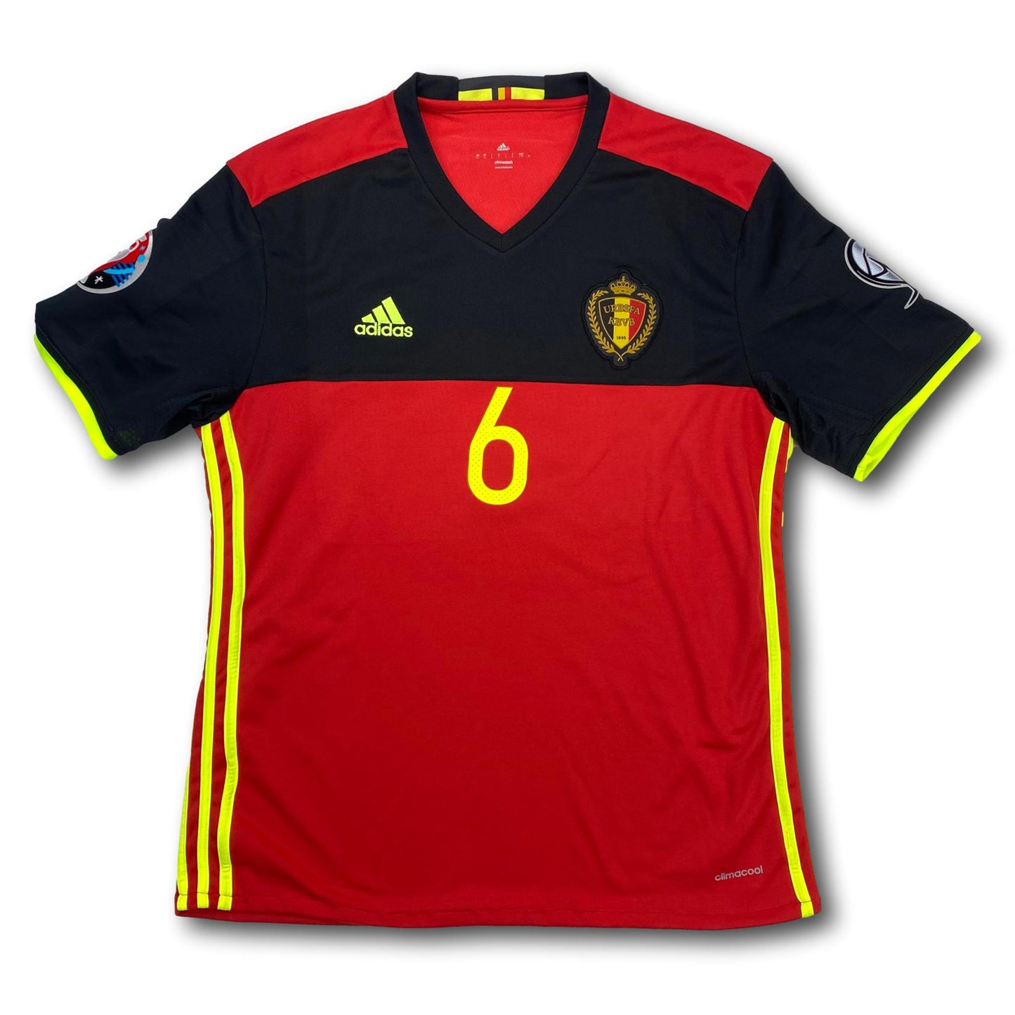 Belgium - 2016-17 - Home - L - adidas - Witsel #6