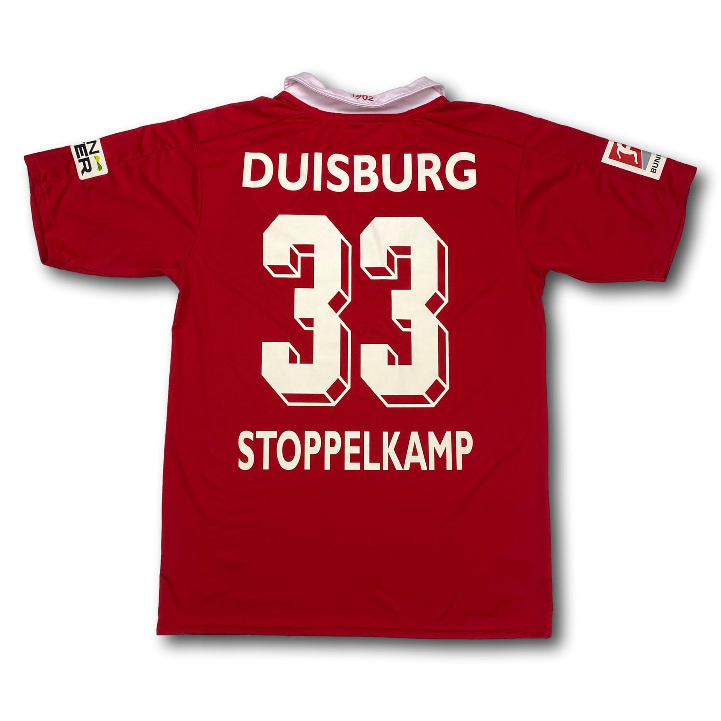 MSV Duisburg - 2017-18 - Away - M - Capelli Sport - Stoppelkamp #33