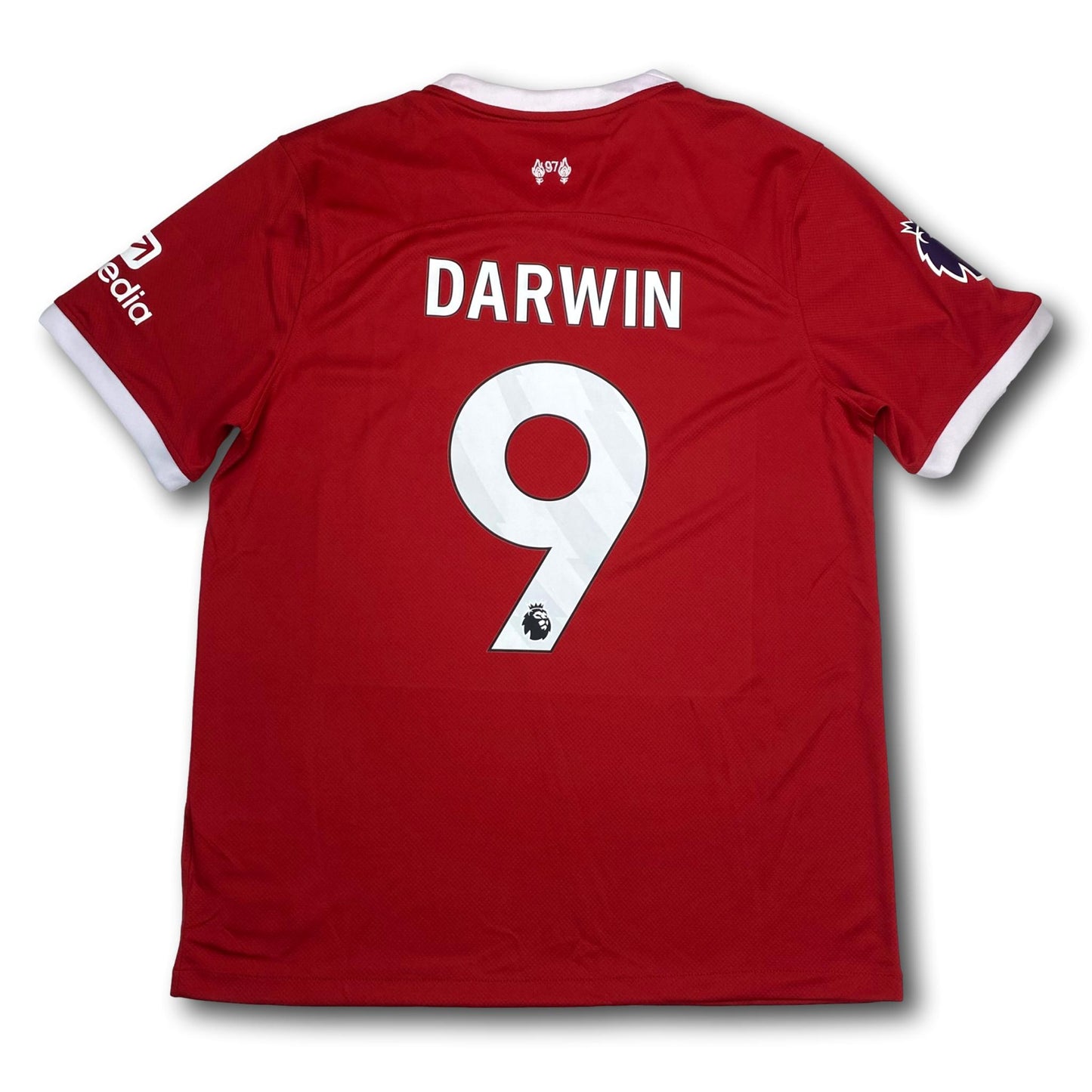 Liverpool FC - 2023-24 - Home - L - Nike - Darwin #9