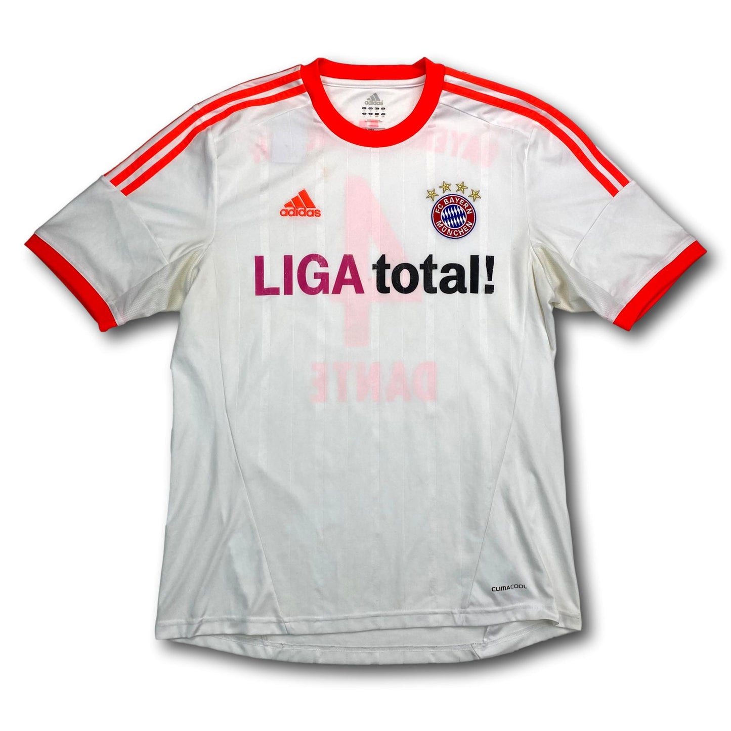 FC Bayern Munich - 2012-13 - Away - L - adidas - Dante #4