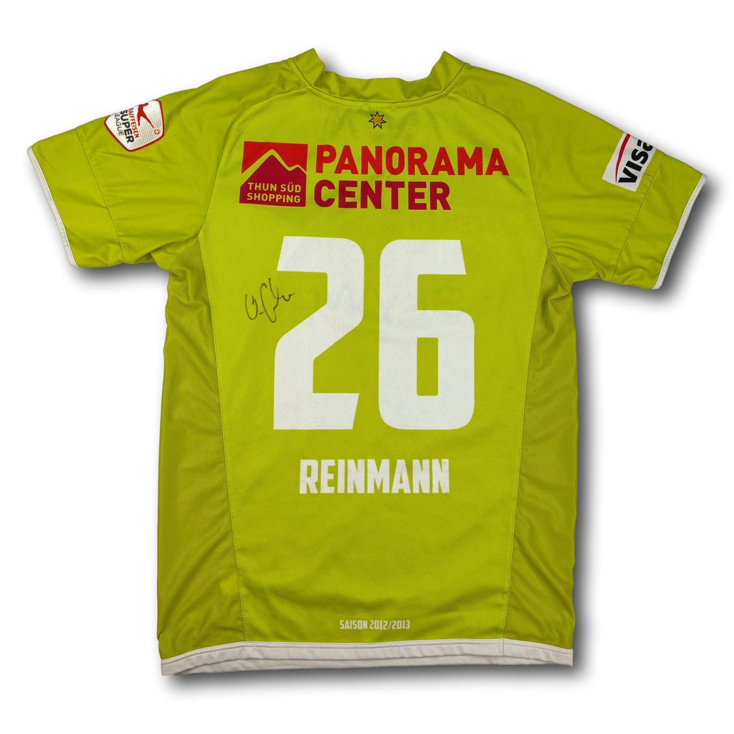 FC Thun - 2012-13 - Matchworn - Away - M - Erima - Reinmann #26 - signed