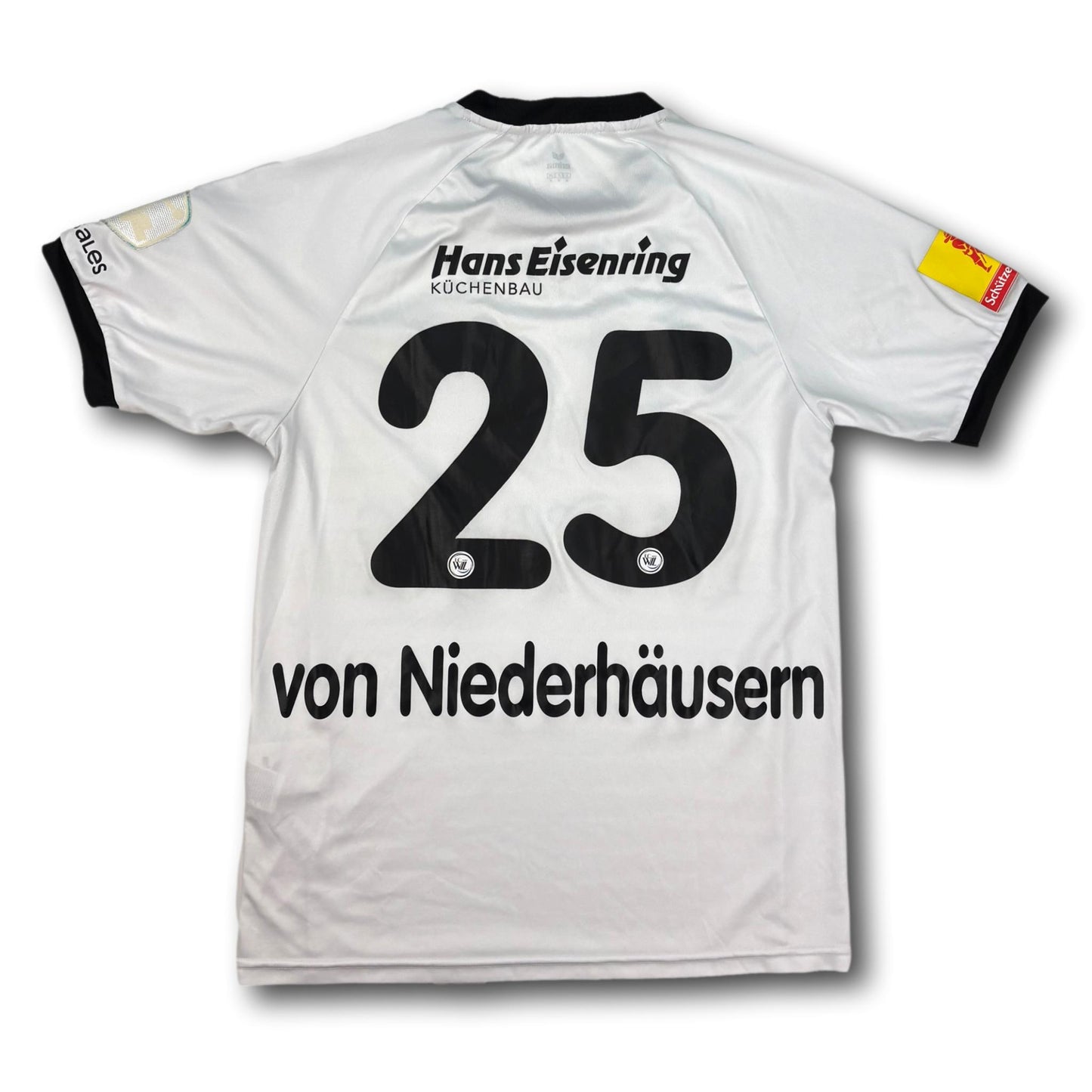 FC Wil - 2018-19 - Matchworn - Home - M - Erima - von Niederhäusern #25