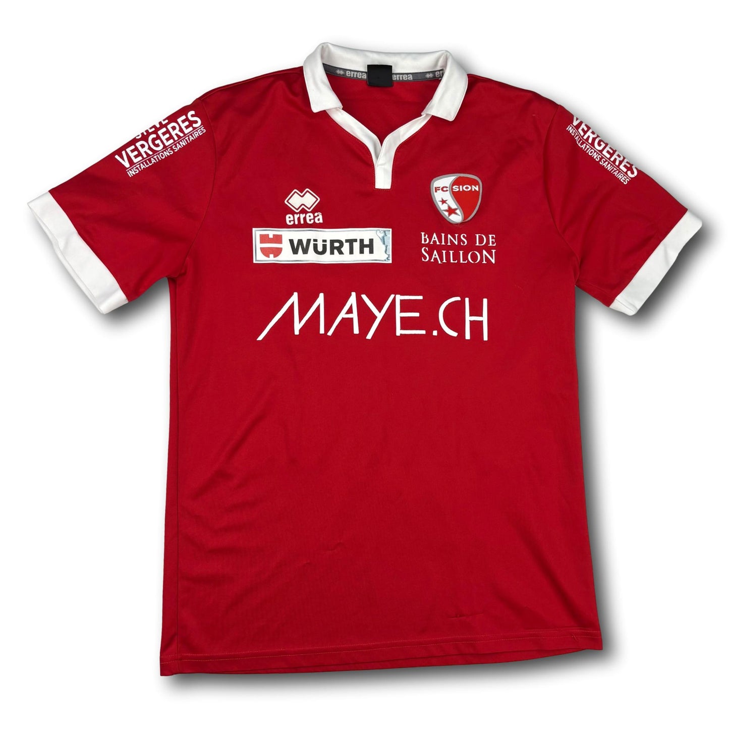 FC Sion - Heim - 2013-14 - Heim - XL - Errea - Salatic #8